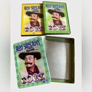 Red Skelton: Americas Clown Prince Funny Man 2 DVD Tin Box Set Comedy Nostalgia